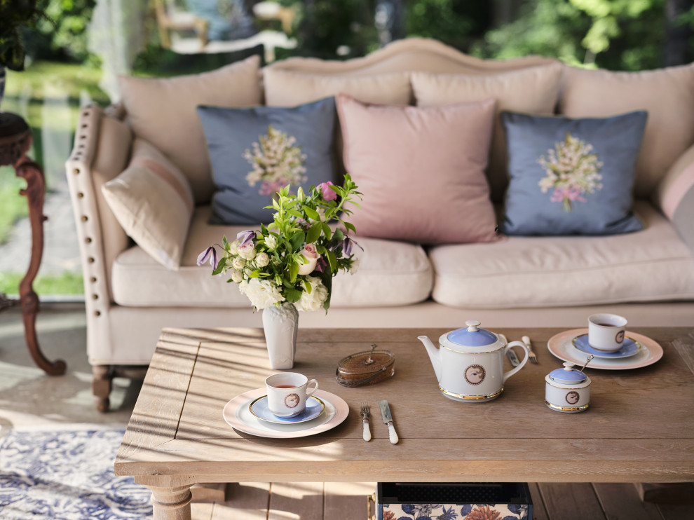 Сервировка «Чаепитие в русском стиле»