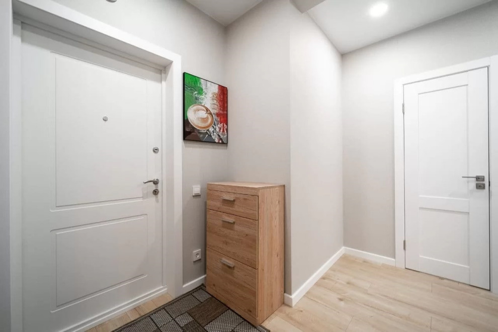 Капитальный ремонт квартиры в светлых тонах