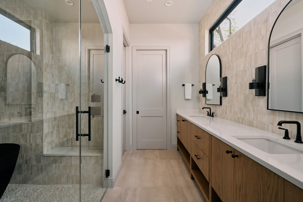 Secret Cottage Bathroom - Transitional - Bathroom - Austin - by Kelley ...