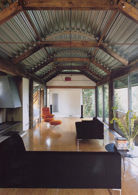 Barnhouse industrielt-dagligstue