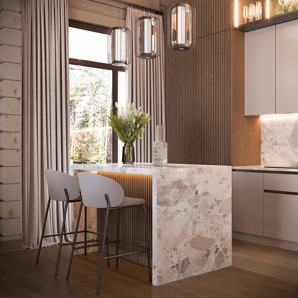 Дизайн дома  из бруса, Ильинка