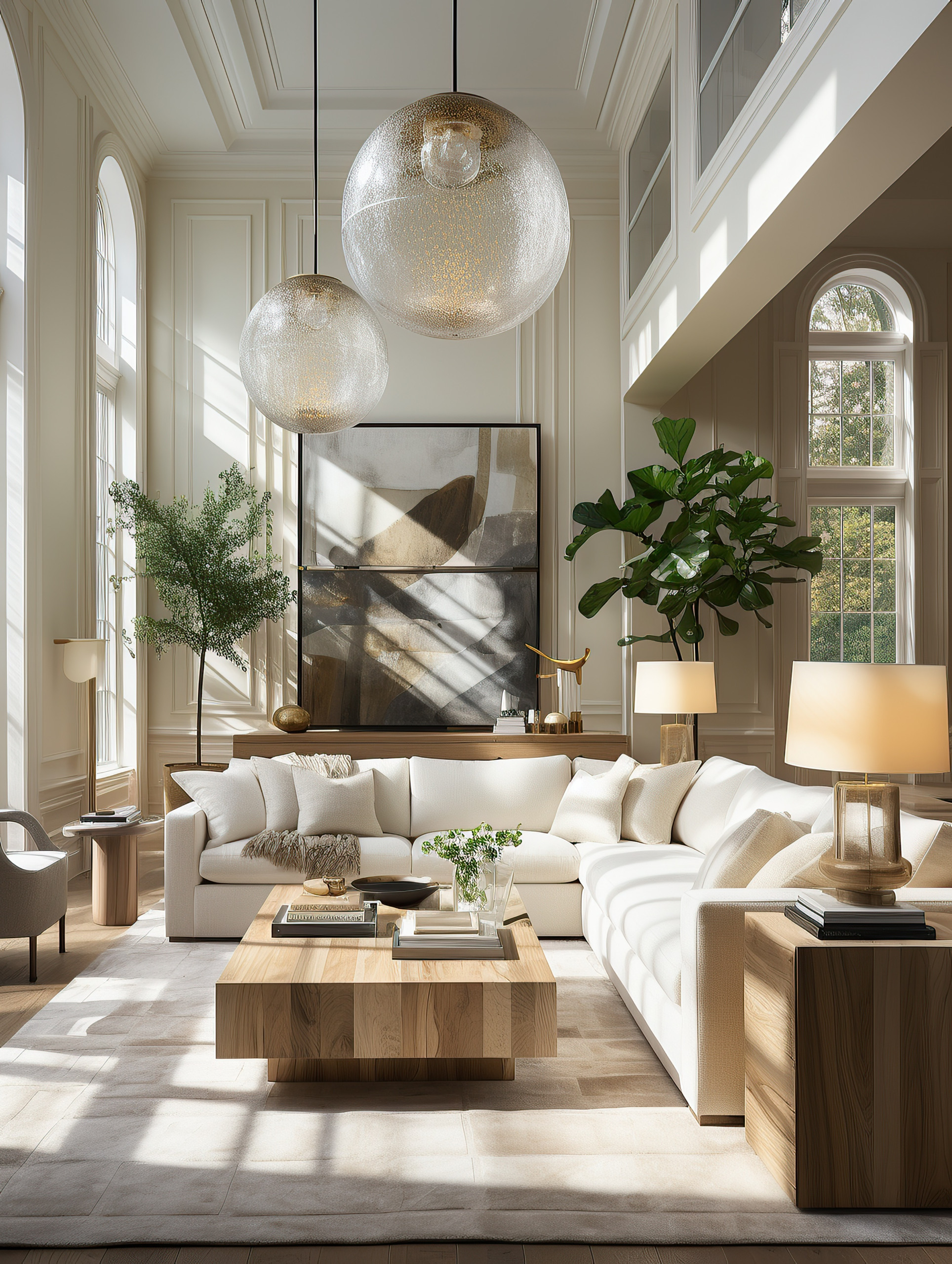 Timeless Elegant Living Room in Kensington