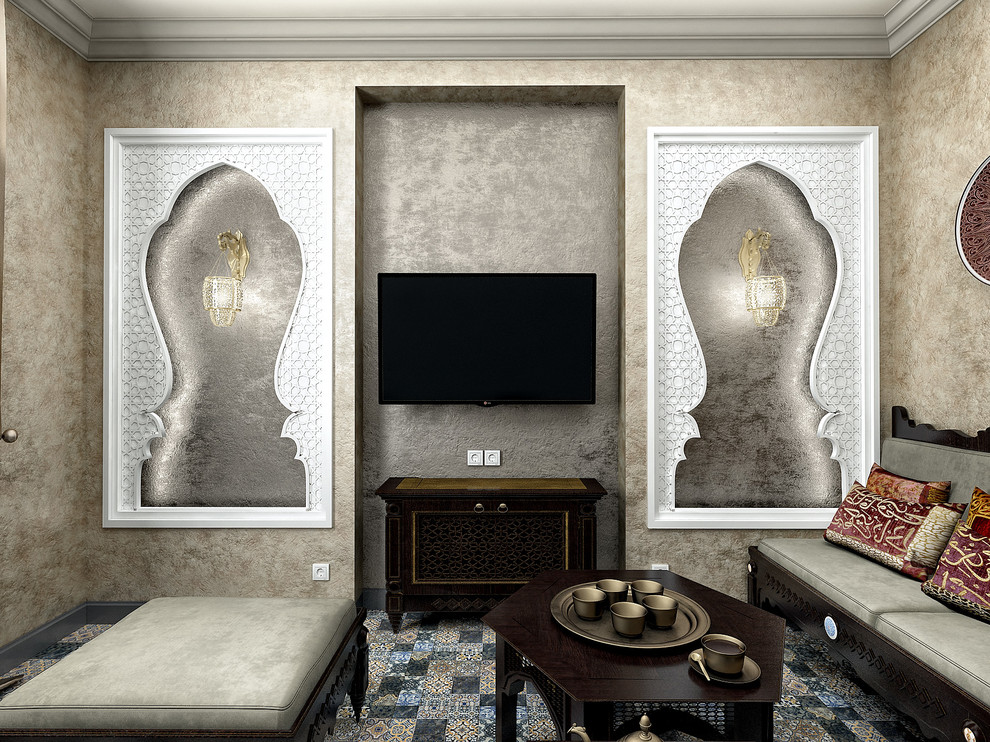 recreation room with pool