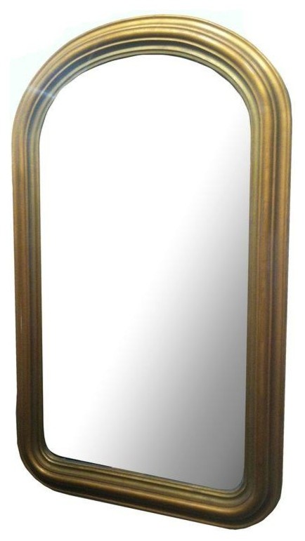 Pre-owned Gilded Arched Mirror