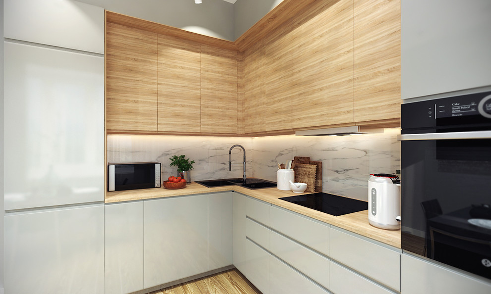 Современный интерьер квартиры для молодой девушки