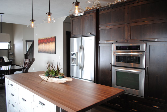 Modern Rustic transitional-kitchen