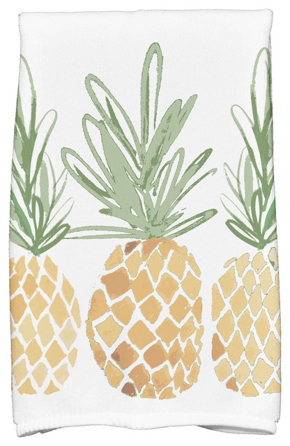 pineapple dish towels