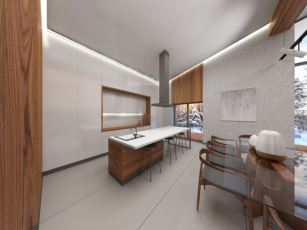 Дом – ландшафт.