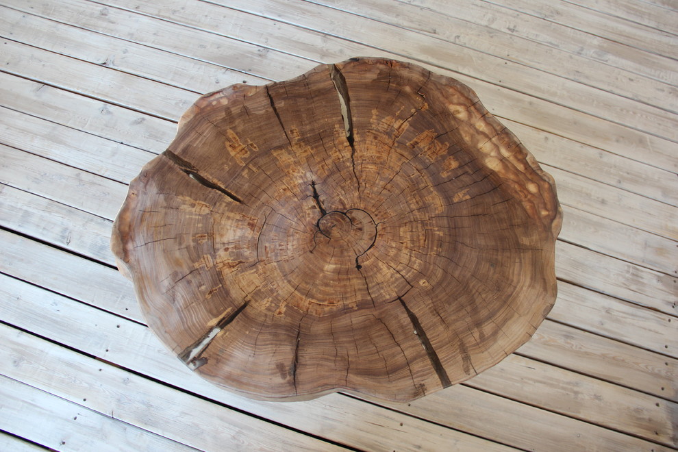 Стол из слэба карагача