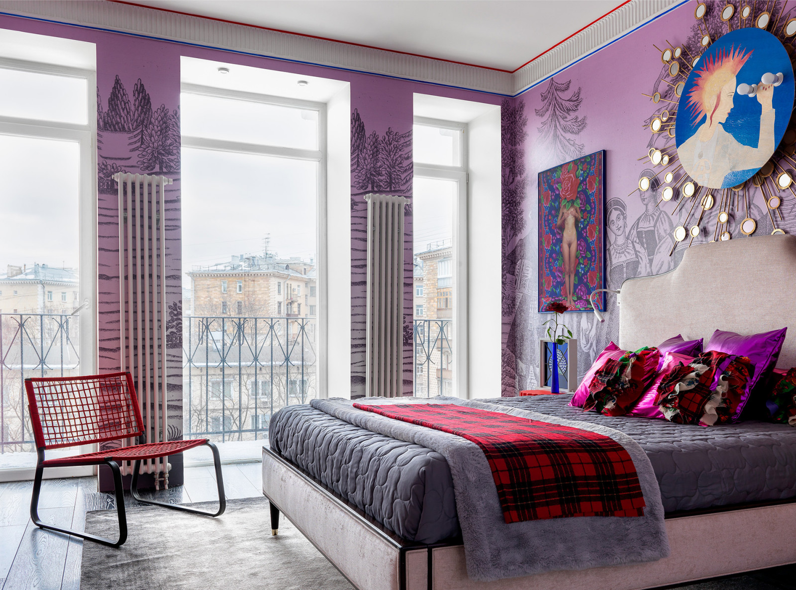 Apartment with Russian humour