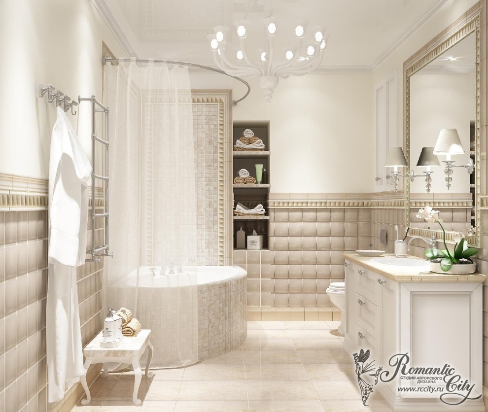 Дизайн трехкомнатной квартиры в светлых тонах