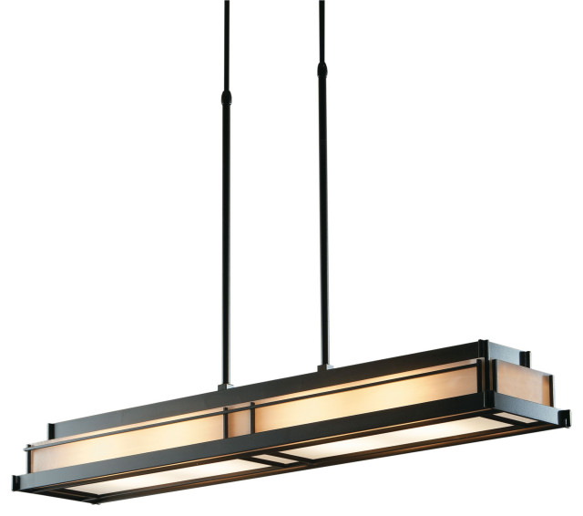Hubbardton Forge 137710-1090 Steppe Pendant in Modern Brass
