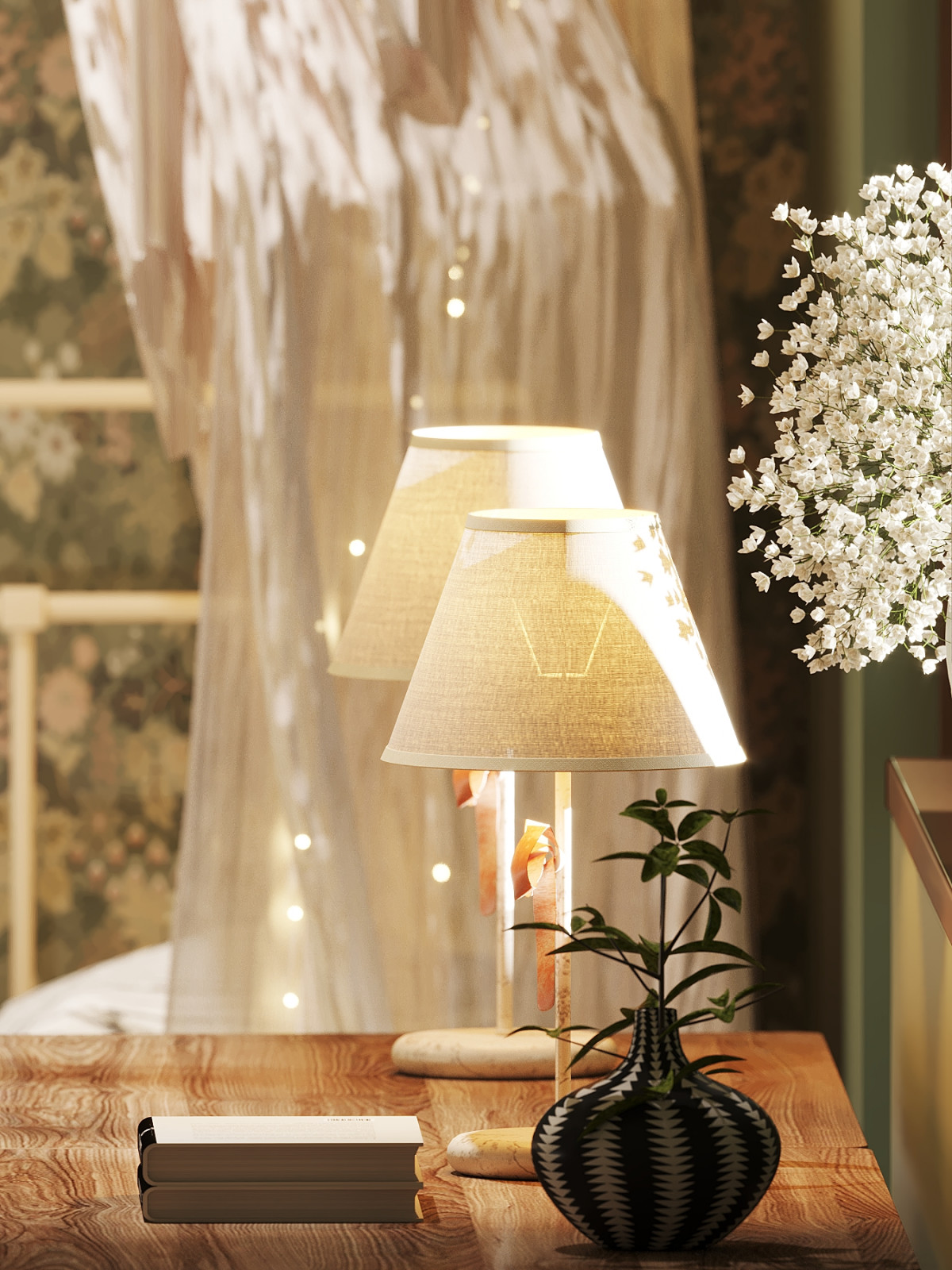 Детская комната для двух девочек