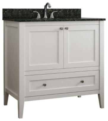 Vanguard Bathroom Vanity With Bottom Drawer 24 Transitional Vanguard Bathroom Vanity With Bottom Drawer 24