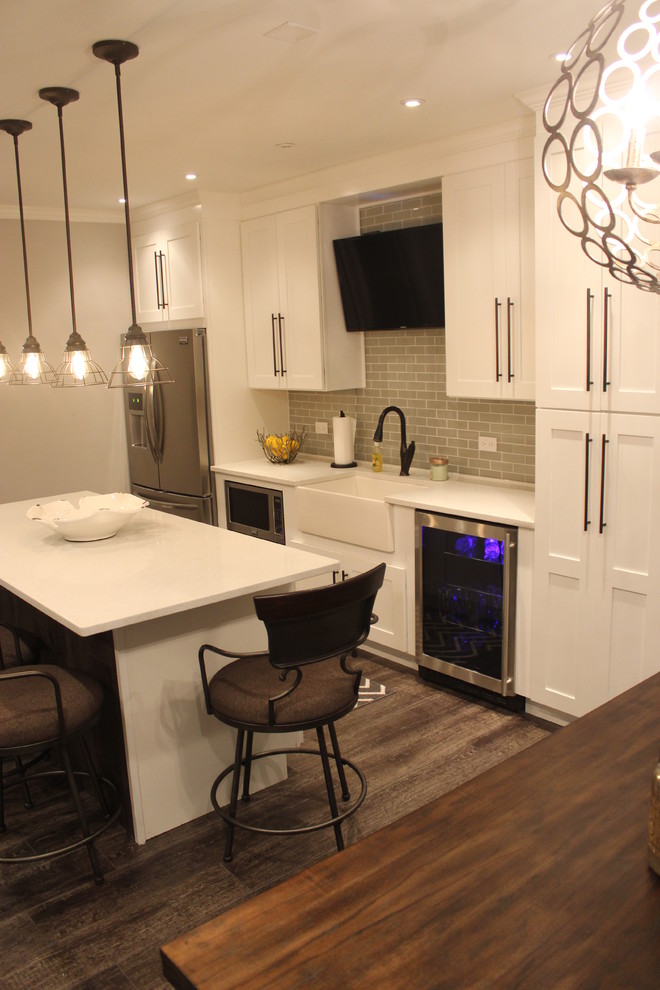 Finished Basement - Modern - Chicago - by Build by Design Inc.