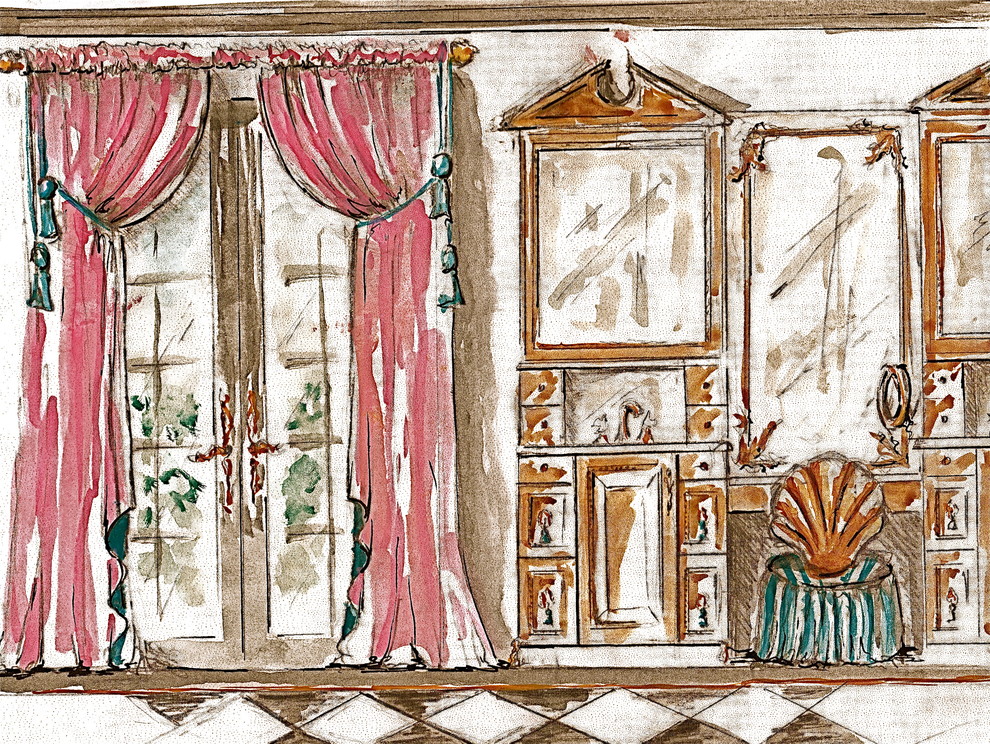 Parisian Bath and Dressing Room