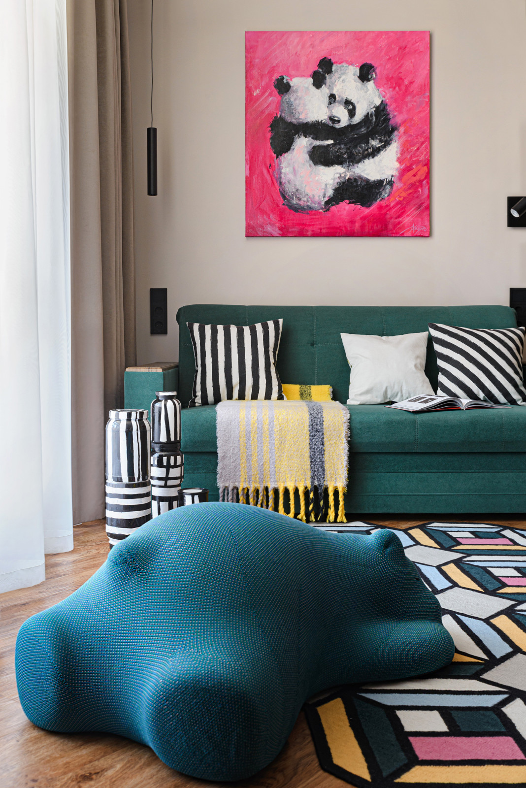 Яркая квартира-студия