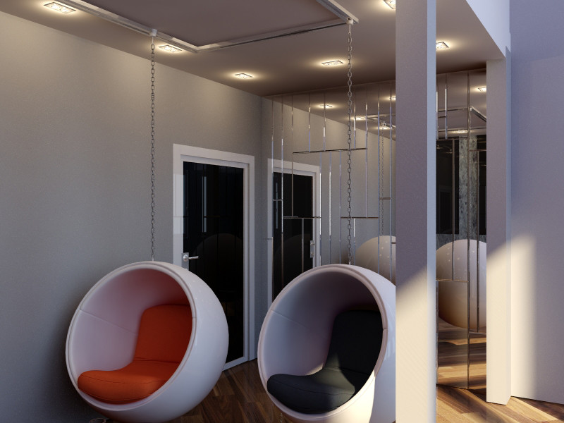 Гостиная в коттедже пос. Колосково