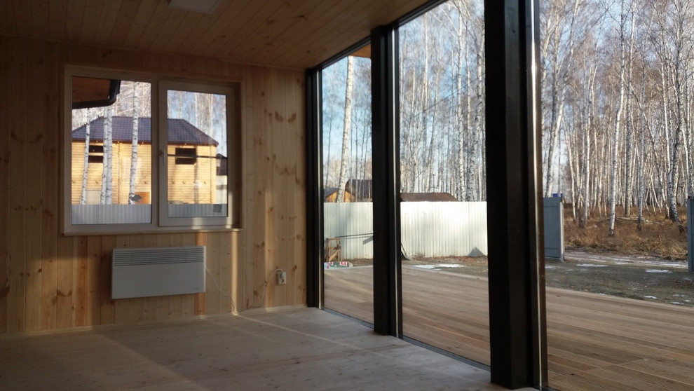 Дом с панорамным остеклением