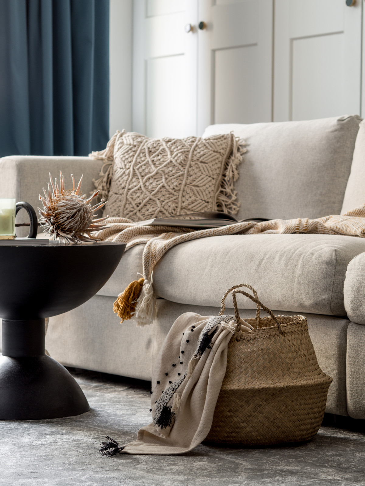 Теплый интерьер