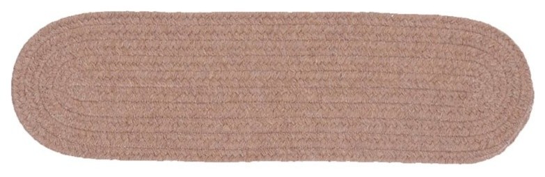 Colonial Mills Jackson Stair Tread - Taupe Multicolor - JK80A008X028X