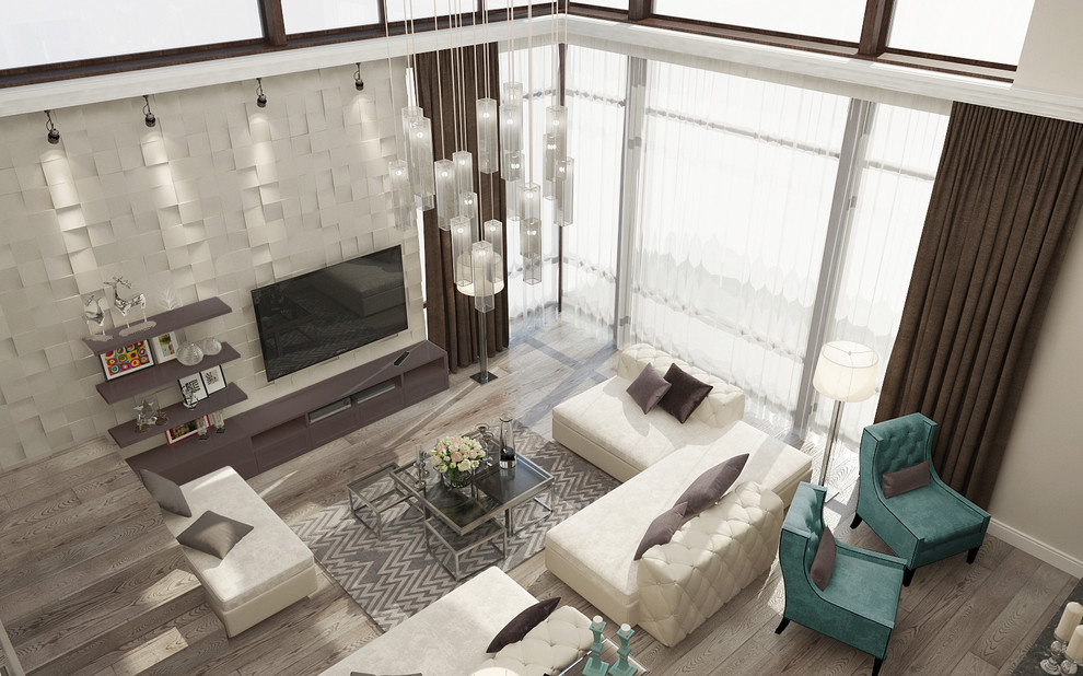 Современный интерьер с классическими акцентами