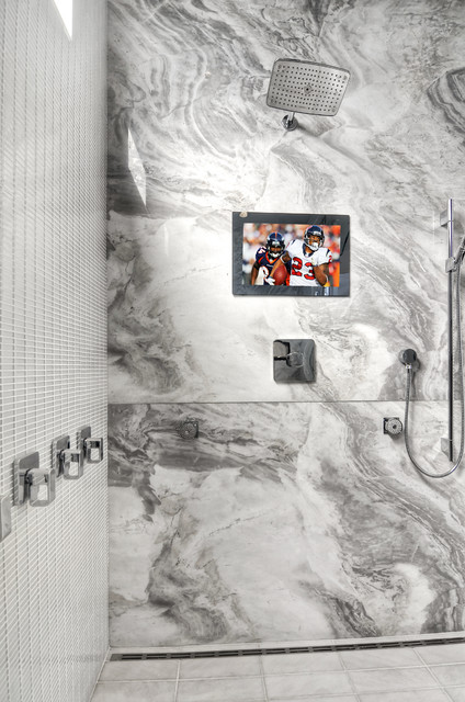VARM Development, Balboa Island, CA modern-badezimmer