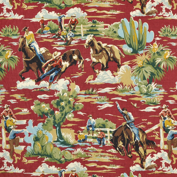 Braemore Ride em Cowboy Chili Fabric