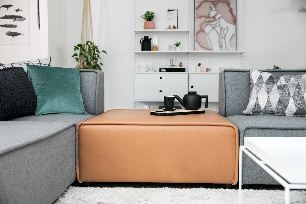 Гостиная в скандинавском стиле