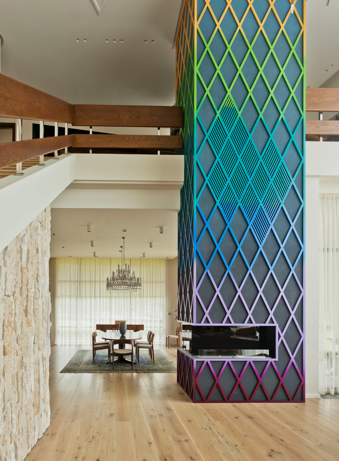 Дом-Питон в в коттеджном поселке «Никольская Слобода» по Новорижскому шоссе.