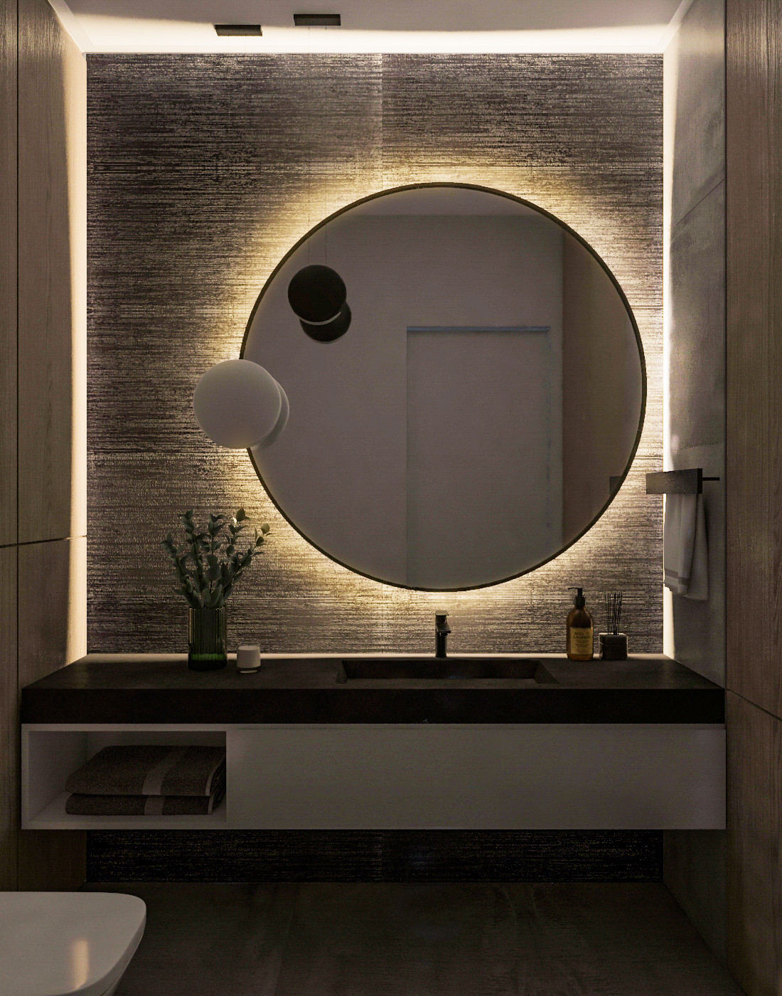 Дизайн квартиры 141м² в г. Новосибирск