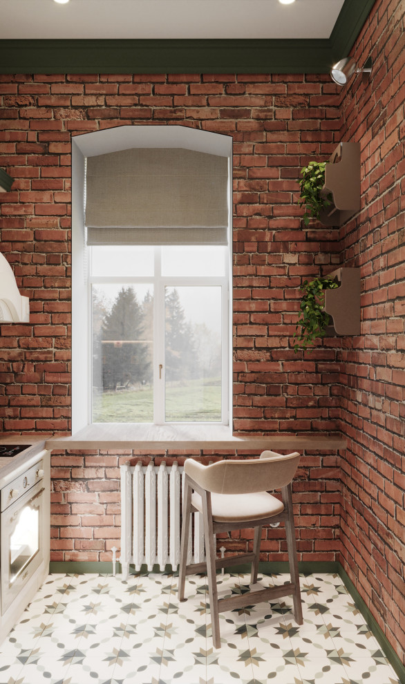 Интерьер в винтажном стиле для квартиры в доме дореволюционной застройки