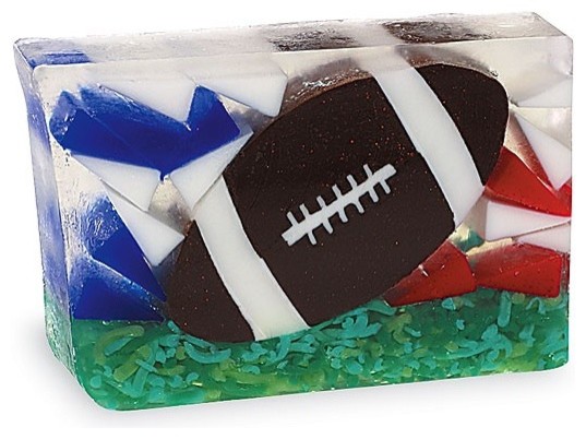 Football Shrinkwrap Soap Bar