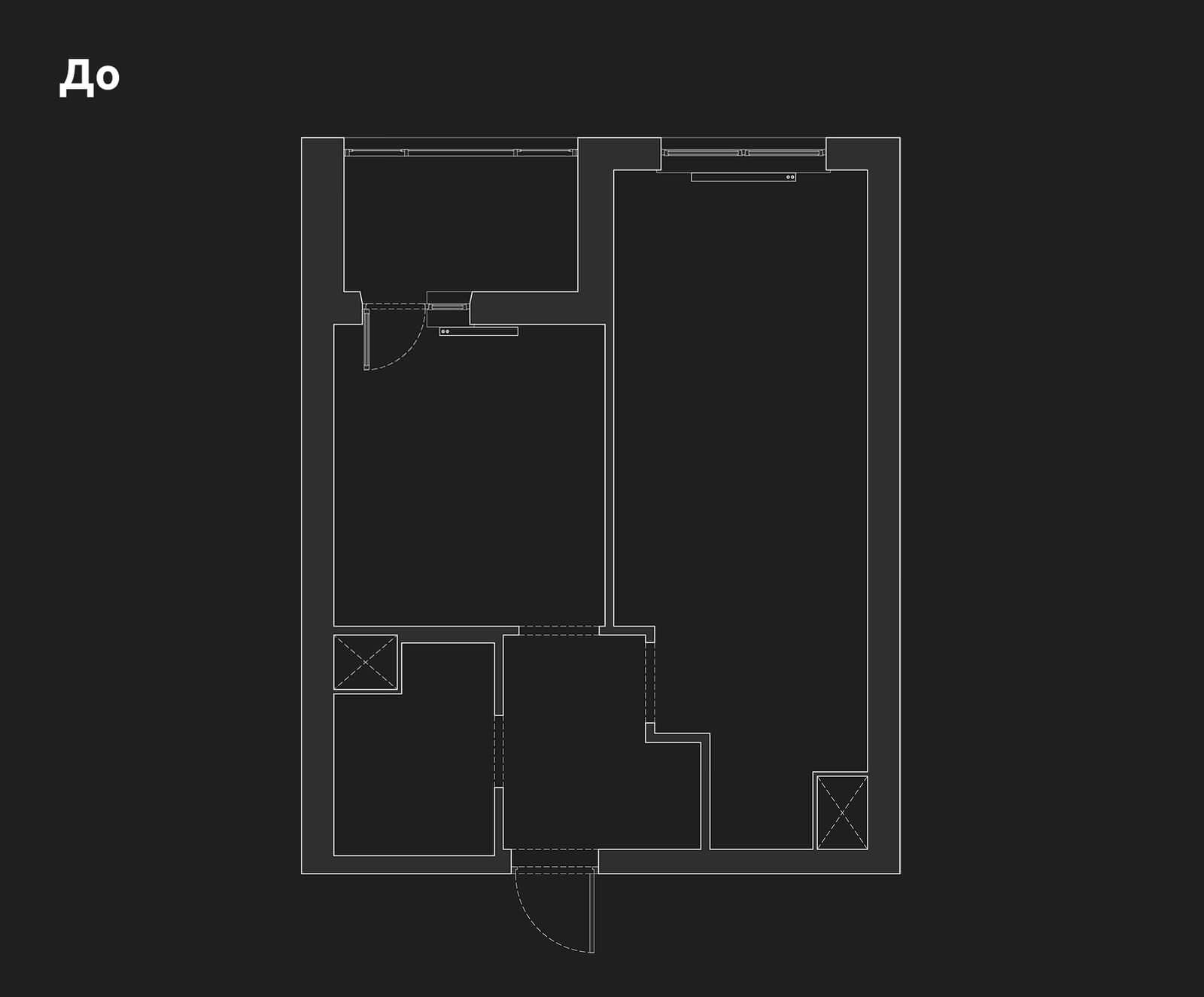 План квартиры до