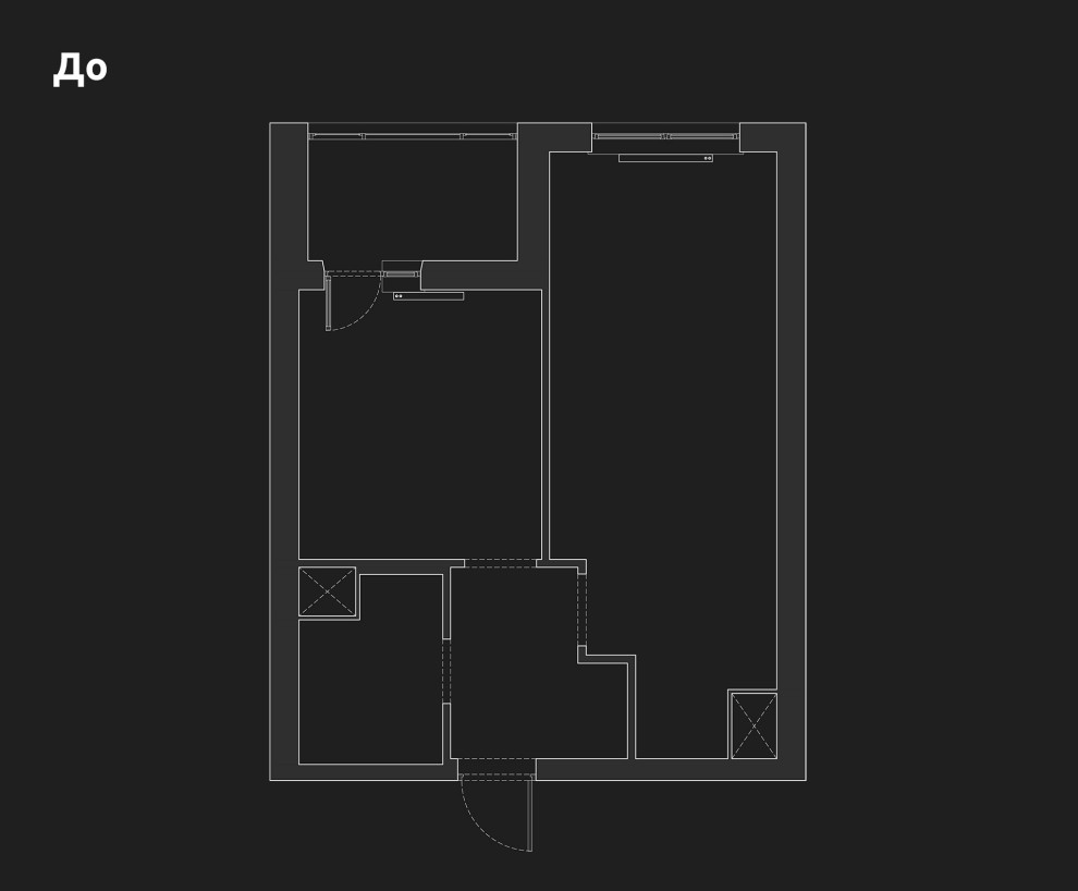 План квартиры до