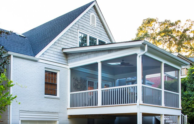Morningside - Transitional Craftsman nyklassisk-veranda