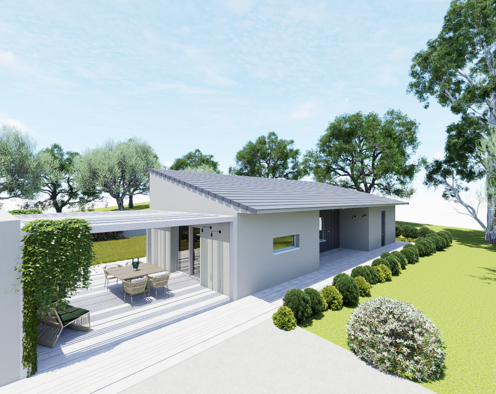 Progetto Spazi esterni Casa AD