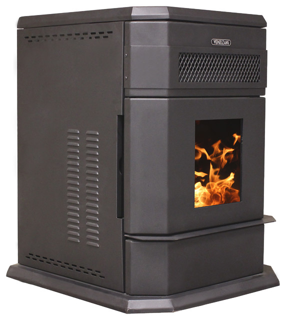Large Hopper Pellet Stove Traditional Freestanding Stoves by US Stove