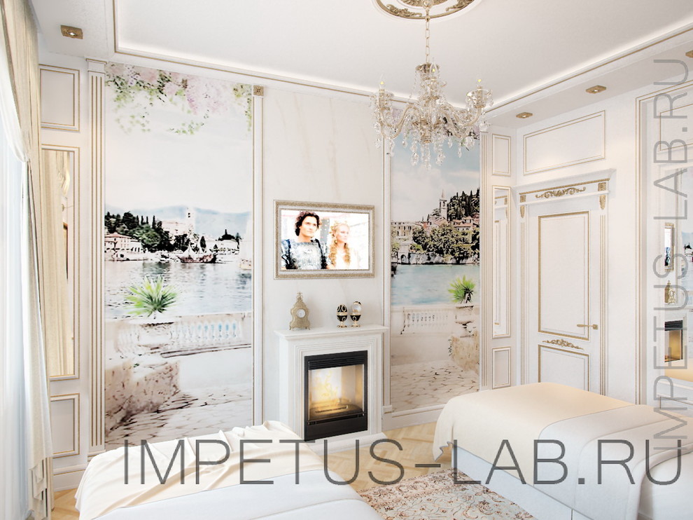 Проект квартиры в классическом стиле