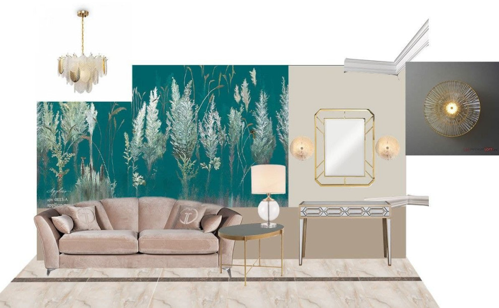 Загородный дом в английском стиле.