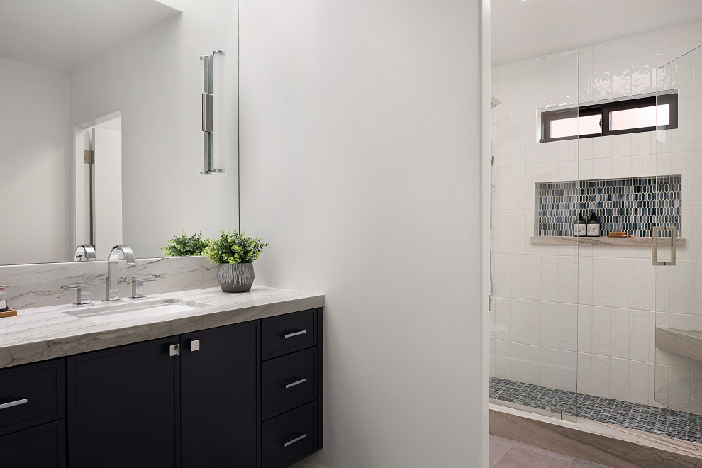 Del Mar Ocean View Modern TriLevel Full Home Renovation Modern