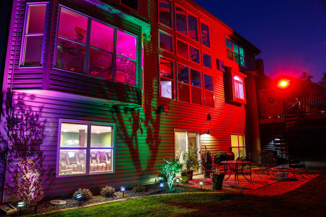 LED Landscape Lighting Color Changing Uplights, Flood Lamp, and Tier