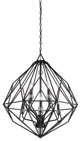 Monterey 8-Light Oil Rubbed Bronze Chandelier