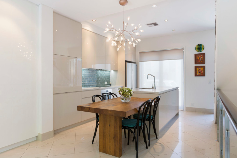 Contemporary kitchen in Sydney.