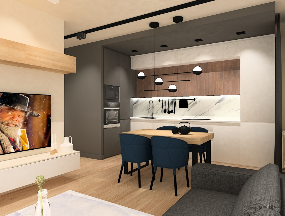 3-комнатная квартира 52 м.кв. для молодой пары