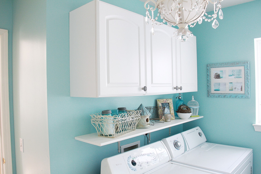 Designs for Living: Cheerful Laundry Rooms