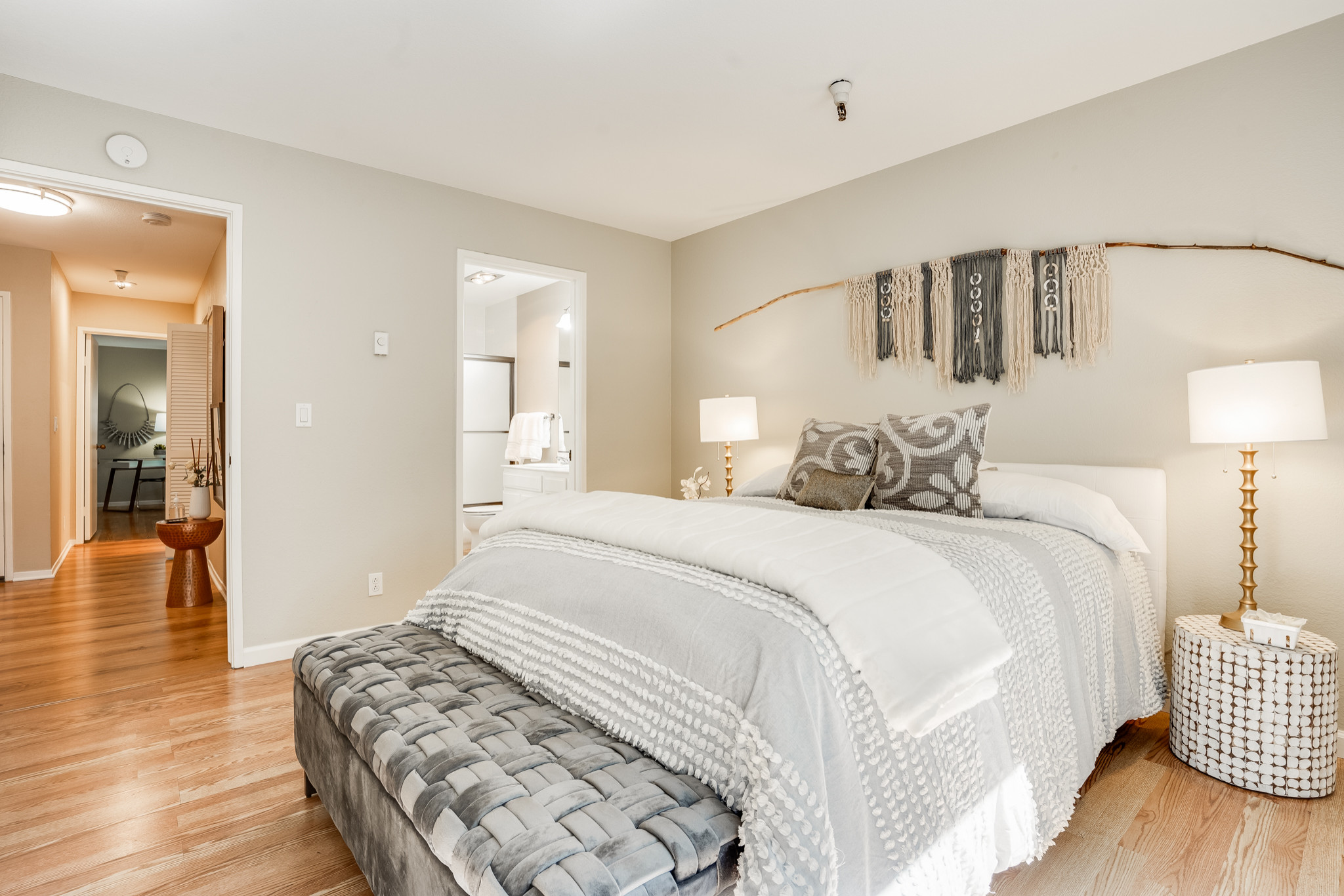 Los Gatos Townhome Master Bedroom