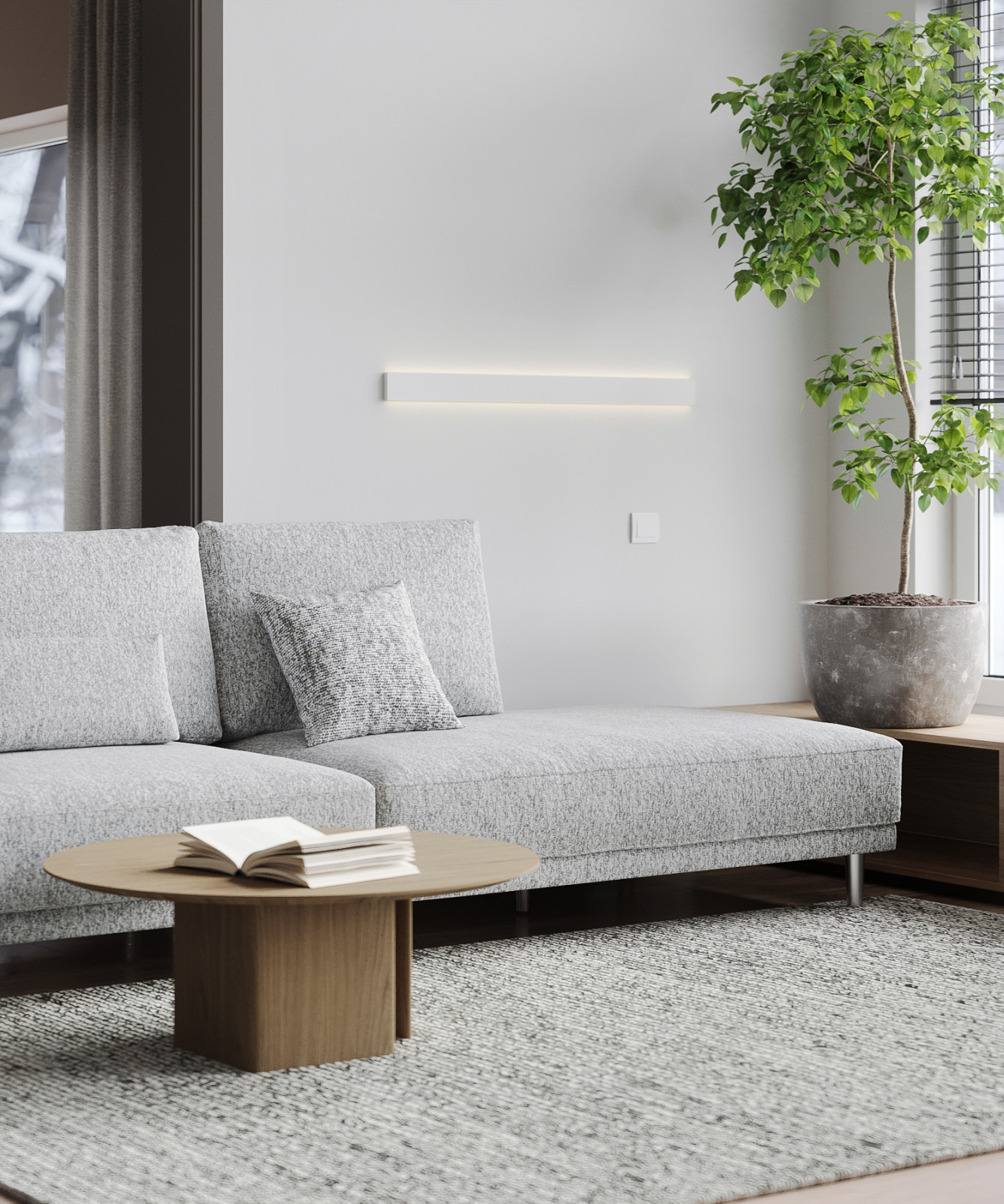 Интерьер гостиной