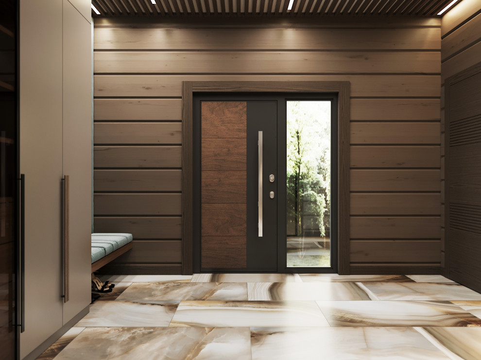 Проект интерьера деревянного дома в п.Завидово