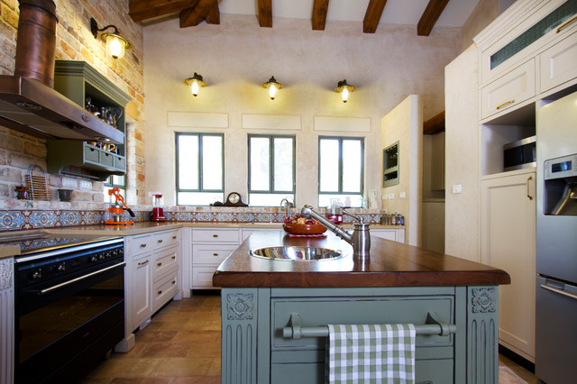 Gadi & Ronit's Kitchen traditional-kitchen